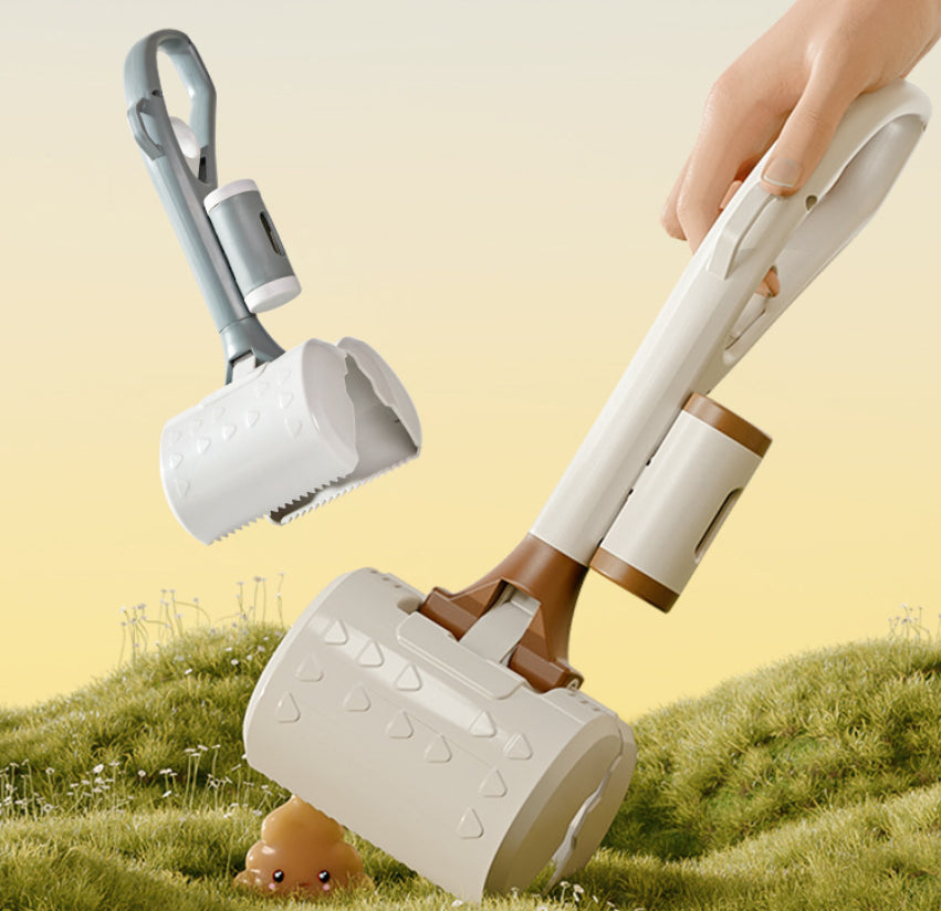 Automatic Jaw Poop Scooper — No More Bending Down