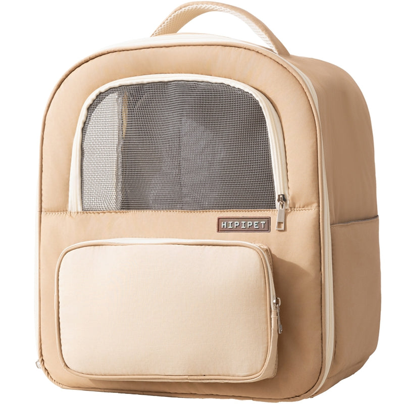 Portable Pet Carrier Backpack — Breathable Travel Bag for Cats & Dogs