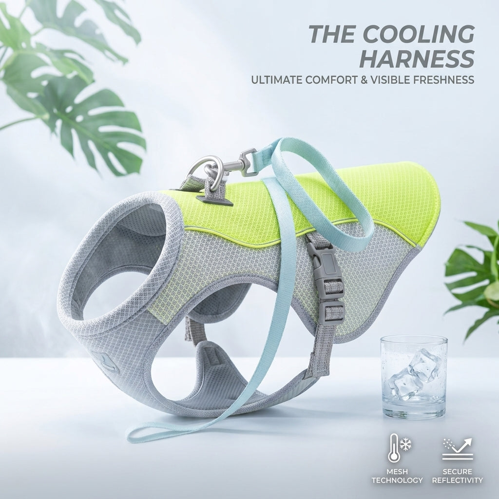 Summer Cooling Vest for Dogs — Breathable Sun-Proof Cooling Clothes
