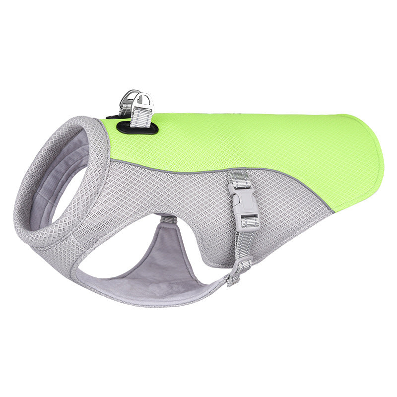 Summer Cooling Vest for Dogs — Breathable Sun-Proof Cooling Clothes