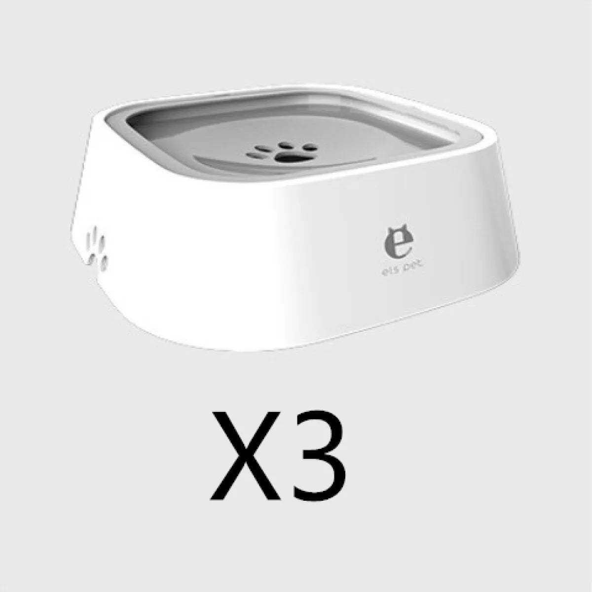 Anti-Spill Floating Water Bowl for Cats & Dogs
