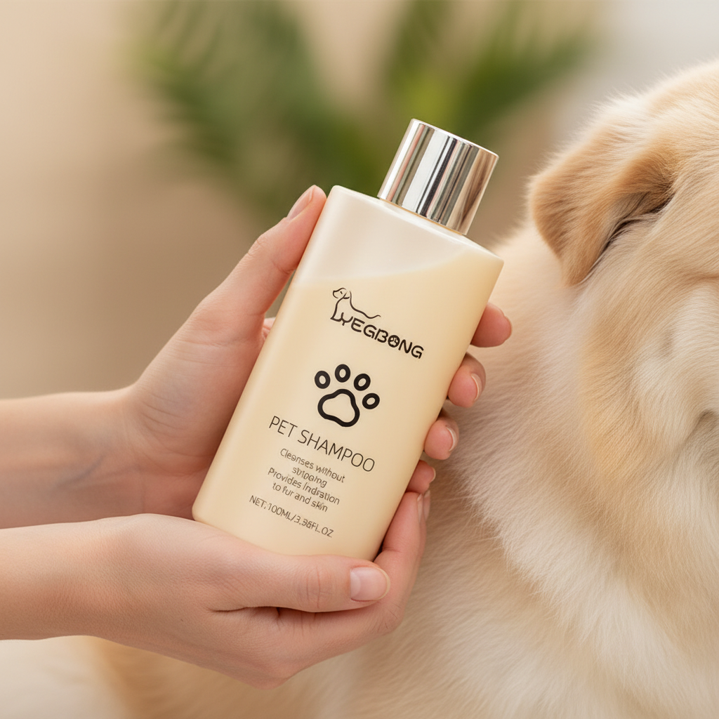 Gentle Pet Shampoo for Dogs - Mild Cleansing & Detangling Formula for Soft, Shiny Coats
