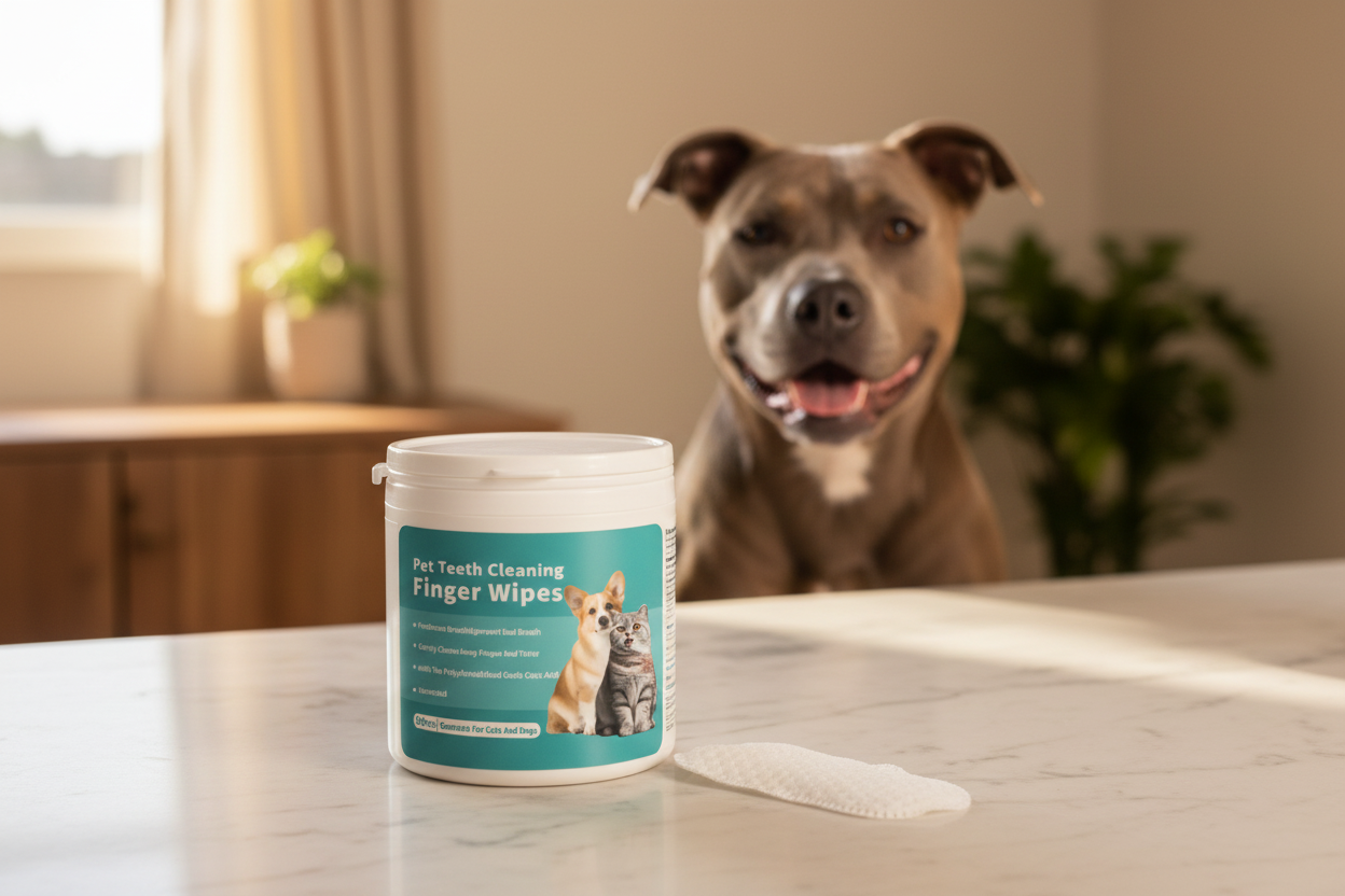 Ear & Teeth Cleaning Wipes — Fresh from Nose to Tail