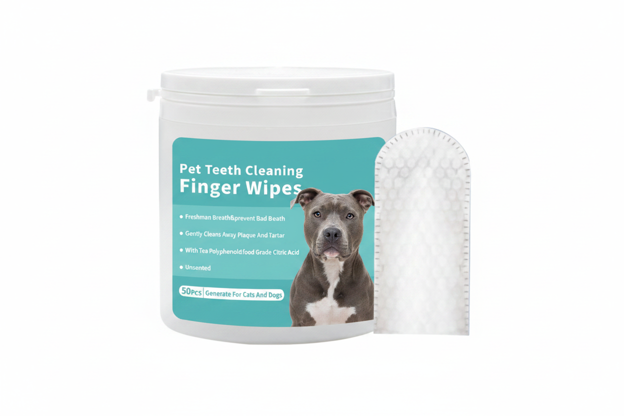 Ear & Teeth Cleaning Wipes — Fresh from Nose to Tail